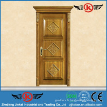 JieKai M258 portes en bois chambres d&#39;hôtel / portes bifoldées en bois / prix de la porte de la chambre